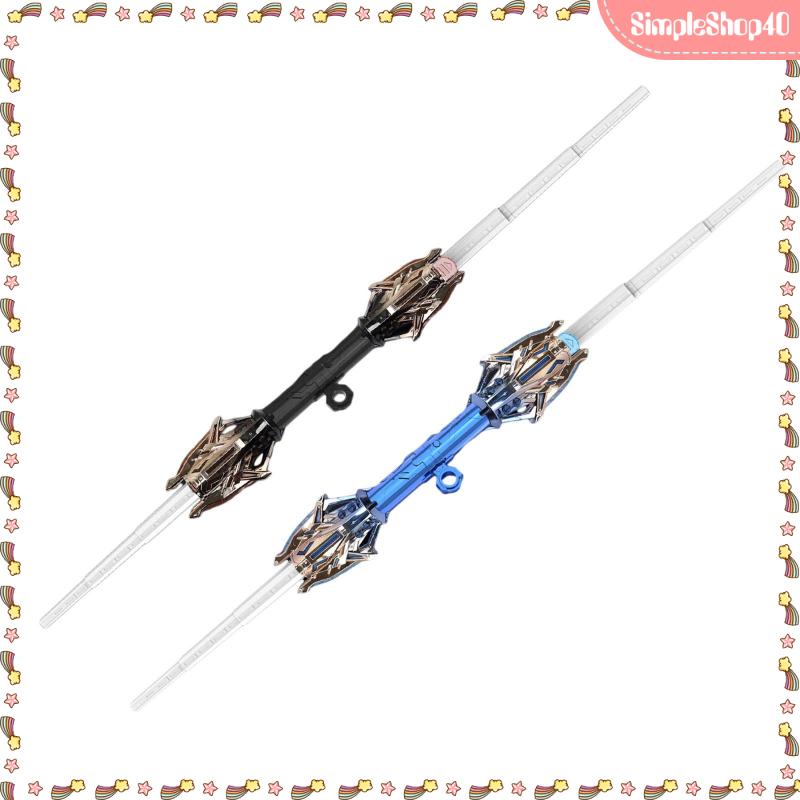 [Zwczxweb] Ilumine O Brinquedo Sabre De Luz De Cabeça Dupla Para Halloween Da Festa De Aniversário