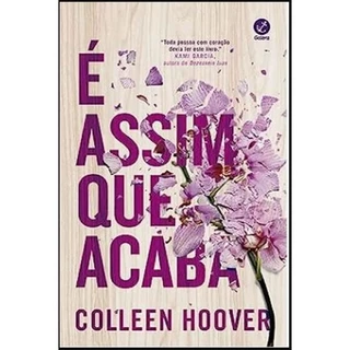 É ASSIM QUE ACABA em Oferta na Shopee