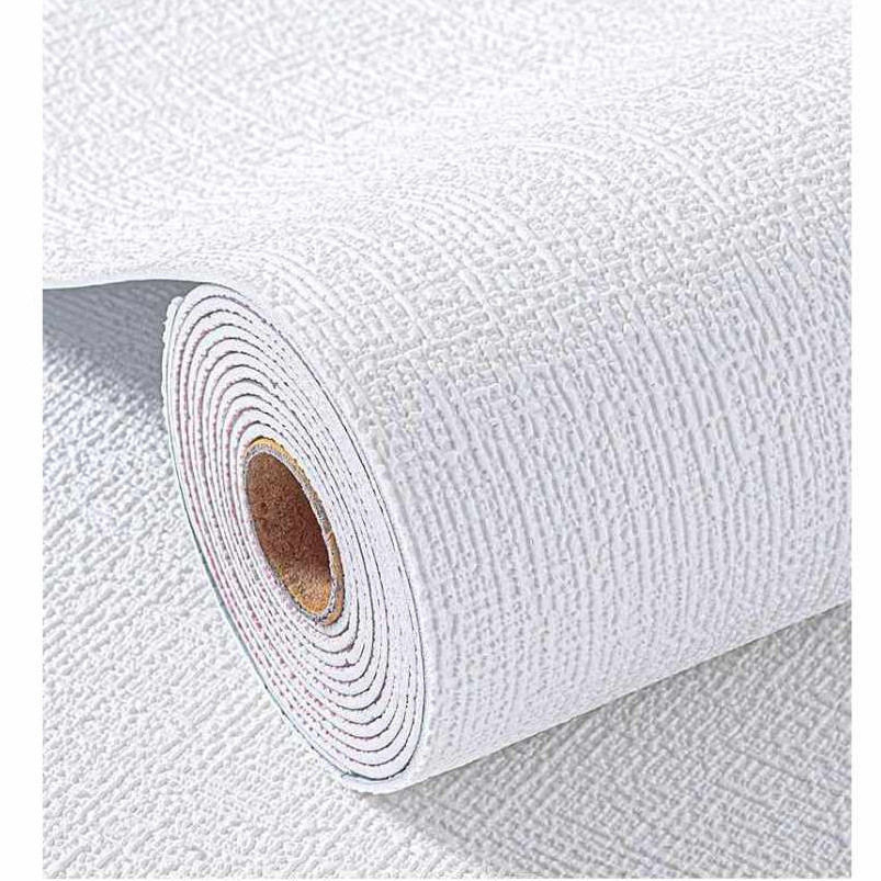 Kit 5 Painel Linho Liso Espuma 3mx50cm Adesivo Grosso Autocolante Decoração Revestimento Acústico