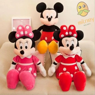 MILLNEY Animais De Pelúcia Recheados Almofada Macia , Brinquedos 20/30/50cm Mickey Mouse Plush Dolls , Bonecas Fofa Decoração De Quarto De Minnie Kids