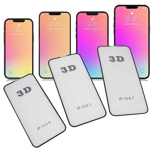 Lua cheia Película Iphone De Vidro 3d Full Para iPhone Proteção de Tela ...