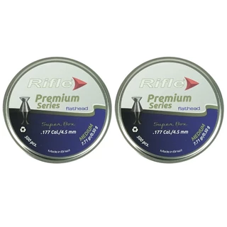 2x Chumbinho 4.5mm 500un. Rifle Flathead 7.71gr