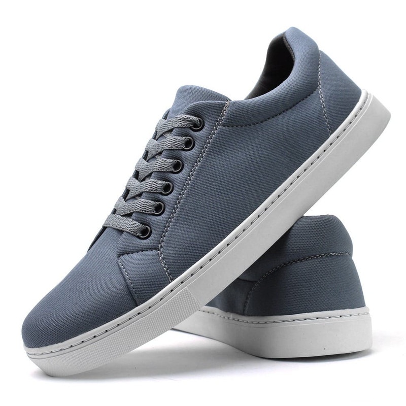 Tenis Masculino Casual Cinza Confortavel Uso Diario | Shopee Brasil