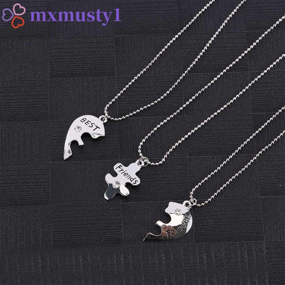 Desenho Animado Panda Heart Broken Pendant Necklace BFF Jóias De Casal Para  Meninas Moda Amizade Melhor Amiga