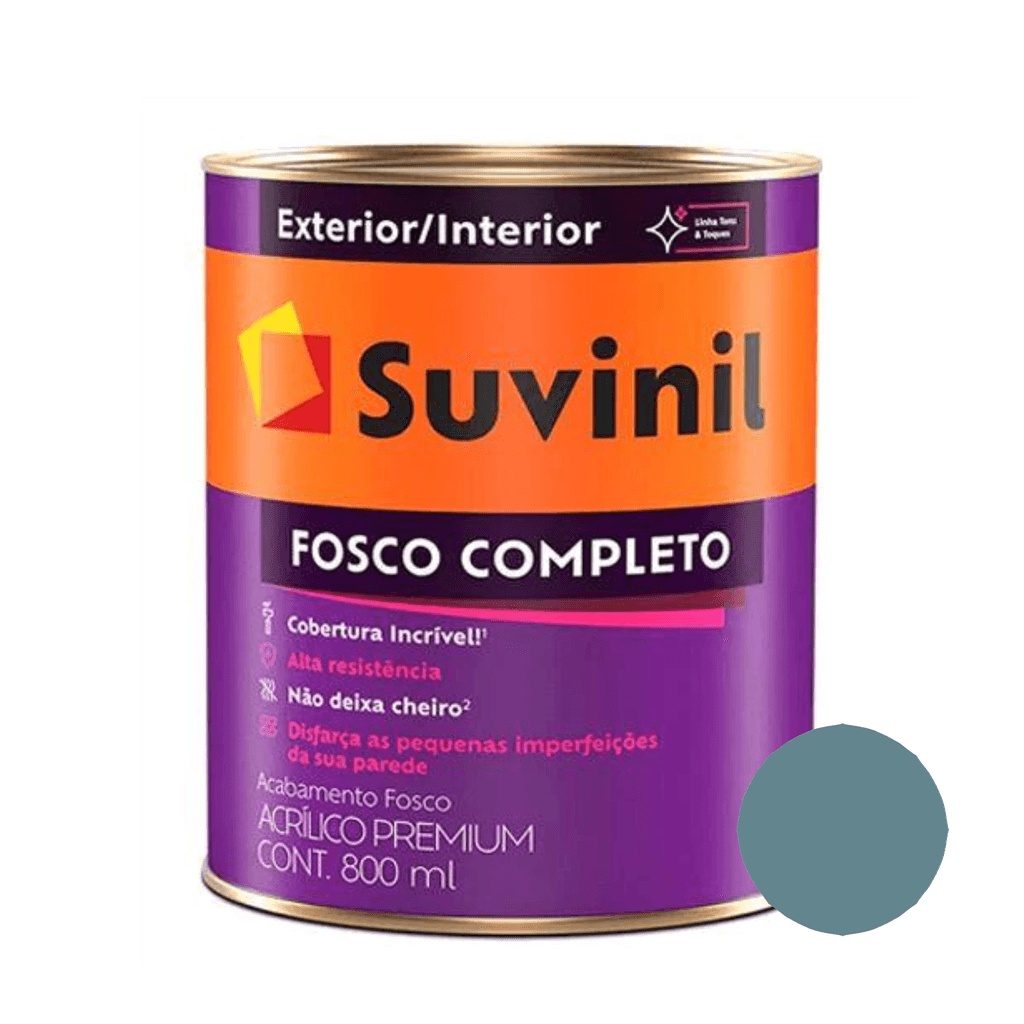 Tinta Acrílica Fosco Completo Rio Reno Premium Suvinil | Shopee Brasil