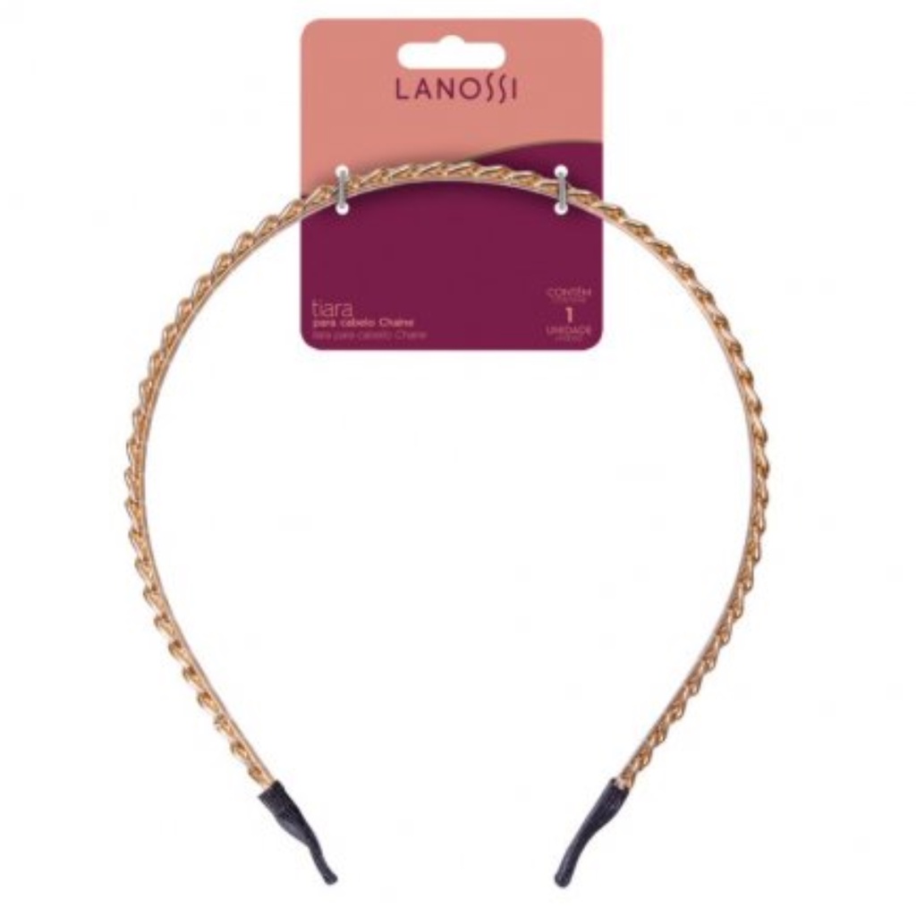 Tiara Para Cabelo Chaine Lanossi LS2570 1x10x6 | Shopee Brasil