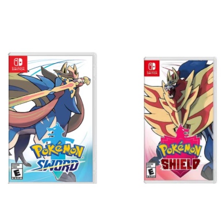 Pokémon Sword and Pokémon Shield Double Pack - Nintendo Switch :  : Brinquedos e Jogos