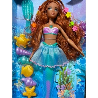 TOP TOYBrinquedo de SEREIA COM ACESSORIOS A LITTLE MERMAID