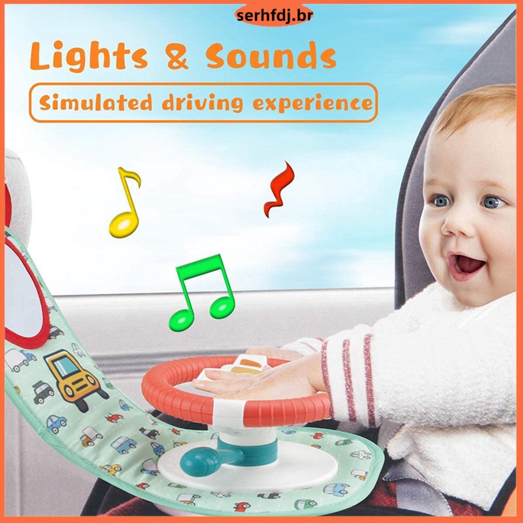 Toyvian Brinquedo De Bebê Bebê Motorista Carrinho Cadeira de Carro  Brinquedos Sentimentos Música Jogo Divertido Desenvolvimento Sensorial Do  Cérebro para Bebês E Crian?as (Laranja) : : Brinquedos e Jogos