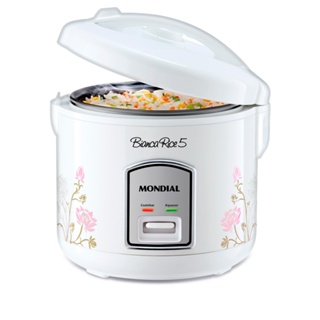 Panela elétrica de arroz 5 xícaras Bianca Rice - NPE-05-5X - Mondial