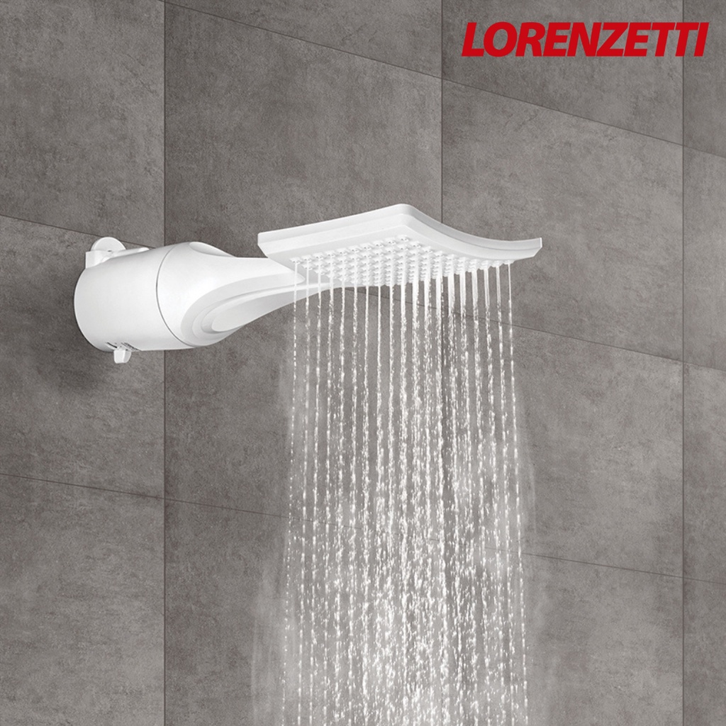 Chuveiro Ducha Multitemperaturas Loren Shower Ultra Lorenzetti 127v 5500w Branco