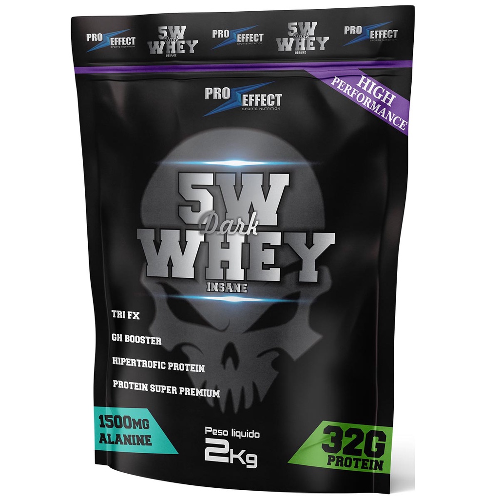 5w Dark Whey 2 Kg – Pro Effect (chocolate)