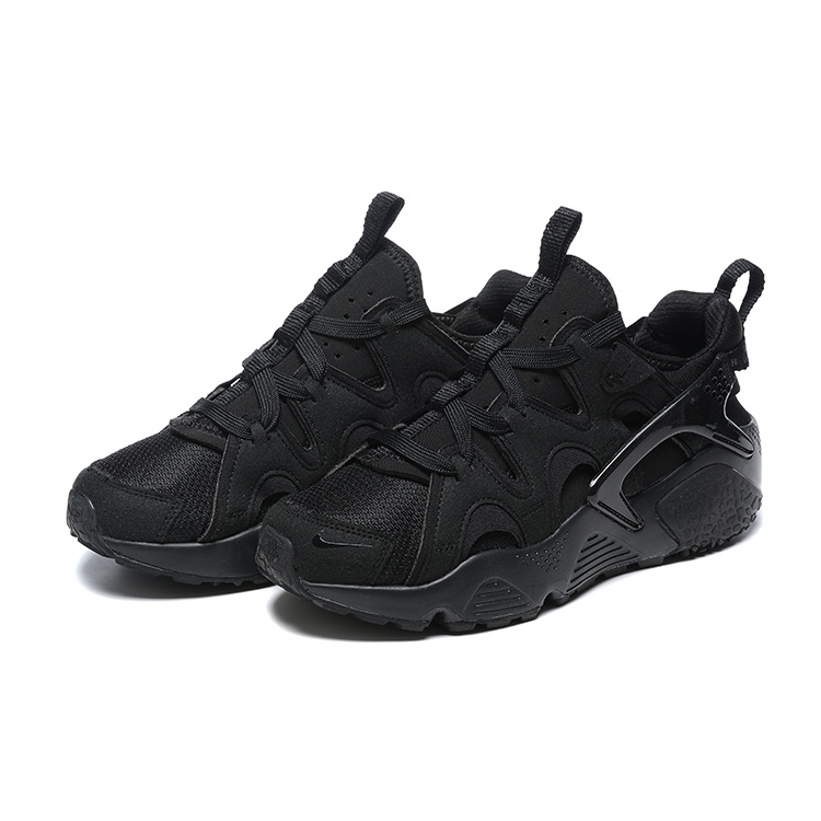 Air Huarache Pure Black Low-Top Running Shoes Homens Mulheres Sapatos esportivos casuais