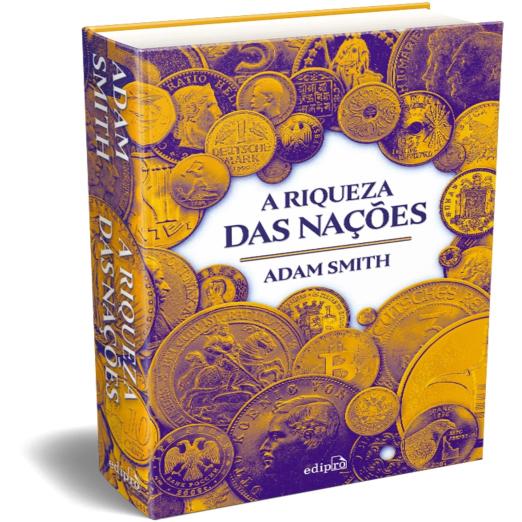 A riqueza das nações autor Adam Smith | Shopee Brasil