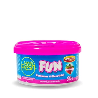 Aromatizante Cheirinho de Carro New Fresh Gel Fun Morango