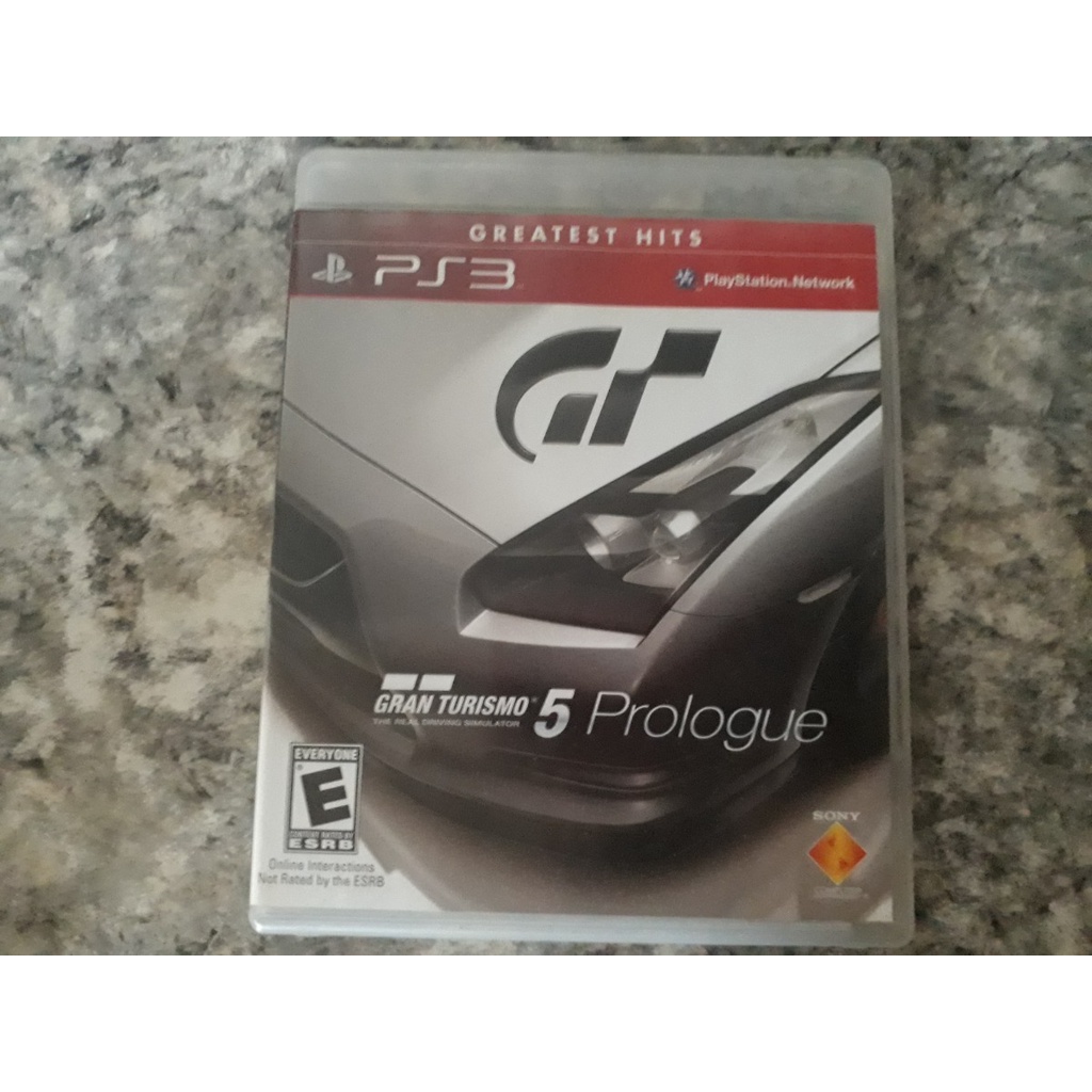 Jeu Gran Turismo 5 Prologue PS3 - Version PAL FR Complète Avec Boîte Et Notice - État Correct