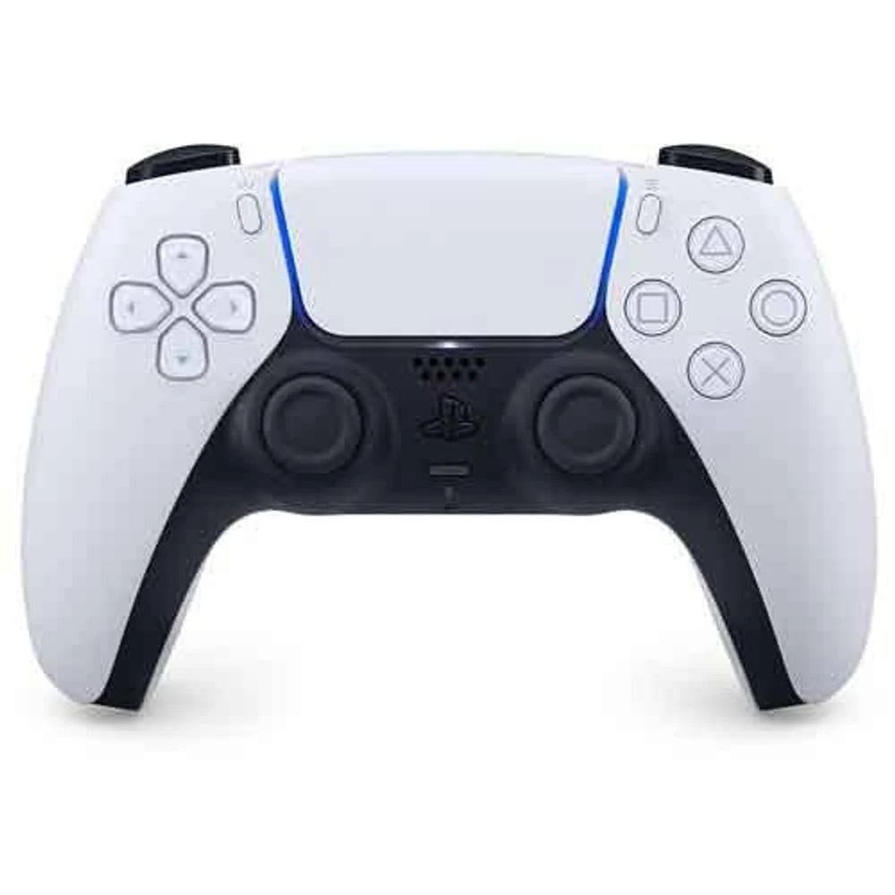 Controle Ps5 S/Fio Sony Original Dualsense Branco