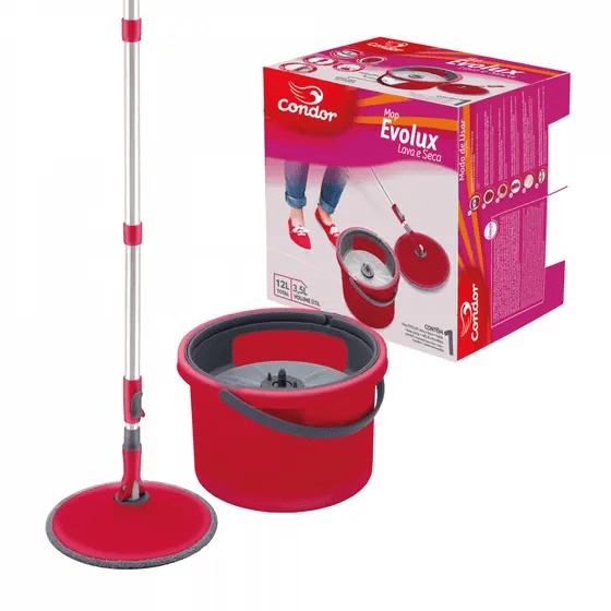 Mop Lava e Seca Evolux 1652 Condor