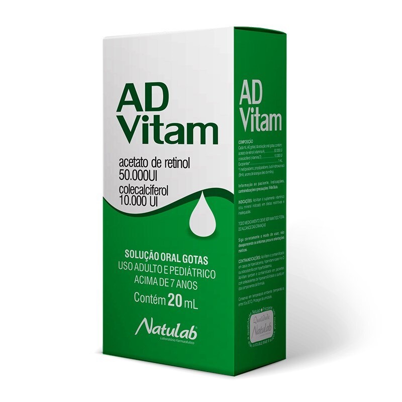 Ad Vitam Gotas 20 ml | Shopee Brasil