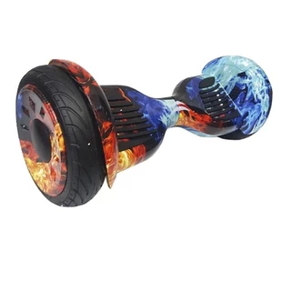 Hoverboard Original 10 Polegadas Fogo Gelo Skate Elétrico Led Bluetooth e Bolsa