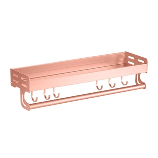 Organizador De Cozinha Suspenso Gourmet Gavião Pingoo - Dourado Rose em Oferta na Shopee