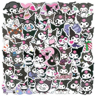 San Liou Adesivo Kuromi Yugui Cão Melodia Hellokitty Pacha De Desenho Animado