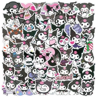 Adesivo San Liou Kuromi Yugui Dog Melody Hellokitty Pacha De Desenho Animado