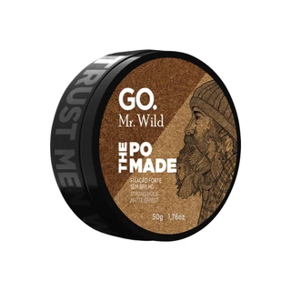 Pomada Efeito Matte Fixação Forte Mr. Wild Go Man 50g
