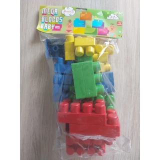 Mega blocos de montar Cadplas com 24 peças