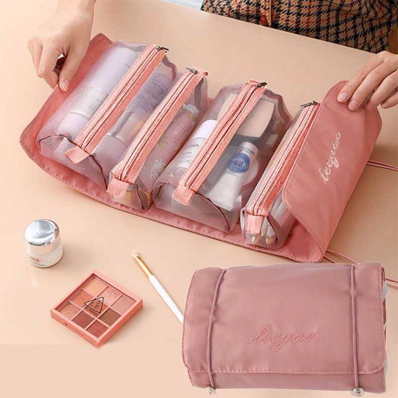 Kit Necessaire de Viagem: Bolsas de Higiene Prático e Versátil para Maquiagem e Cosméticos MingStore