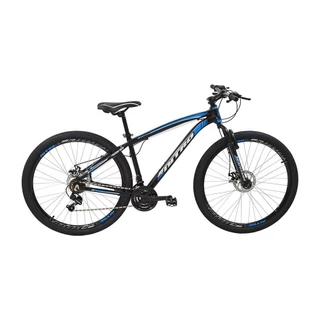 Bicicleta Polimet MTB Nitro Câmbio Shimano Quadro em Alumínio 17/Aro 29/21 Velocidades Preto/Azul 7162 em Oferta na Shopee
