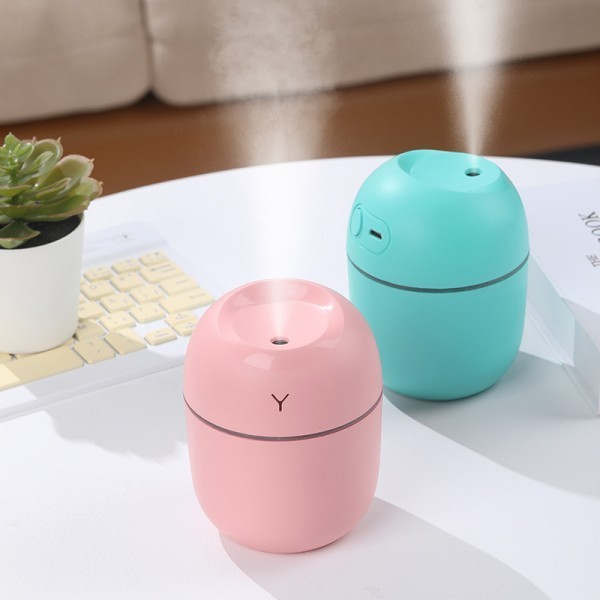 Umidificador difusor aromatizador portátil USB 220ml tipo egg