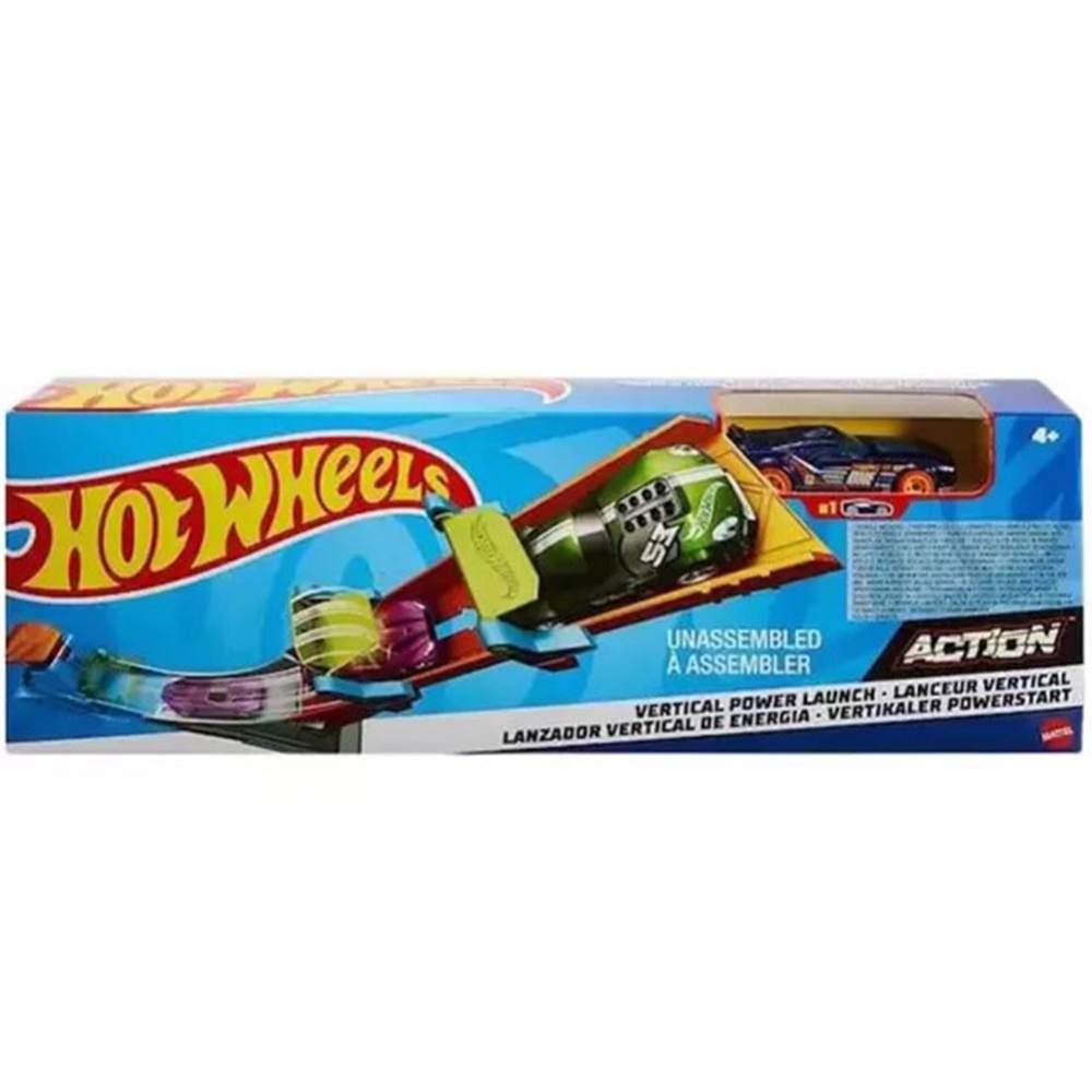 Pista Hot Wheels Oficina Mecânica Motorizada Pneus - Mattel