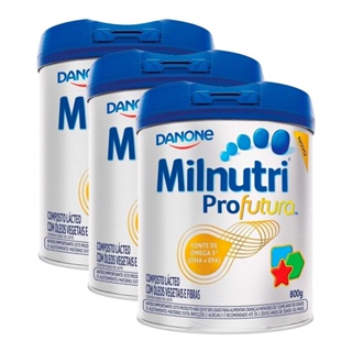 Fórmula Infantil Milnutri Profutura 800g Kit com 3 Unidades