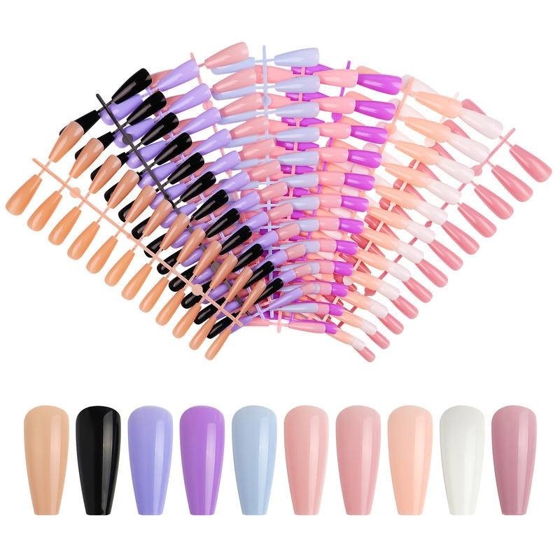 KIT 240 Peças bailarina Adesivo Colorido Para Manicure/Unhas Postiças cor enviada aleatoriamente