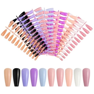 KIT 240 Peças bailarina Adesivo Colorido Para Manicure/Unhas Postiças cor enviada aleatoriamente