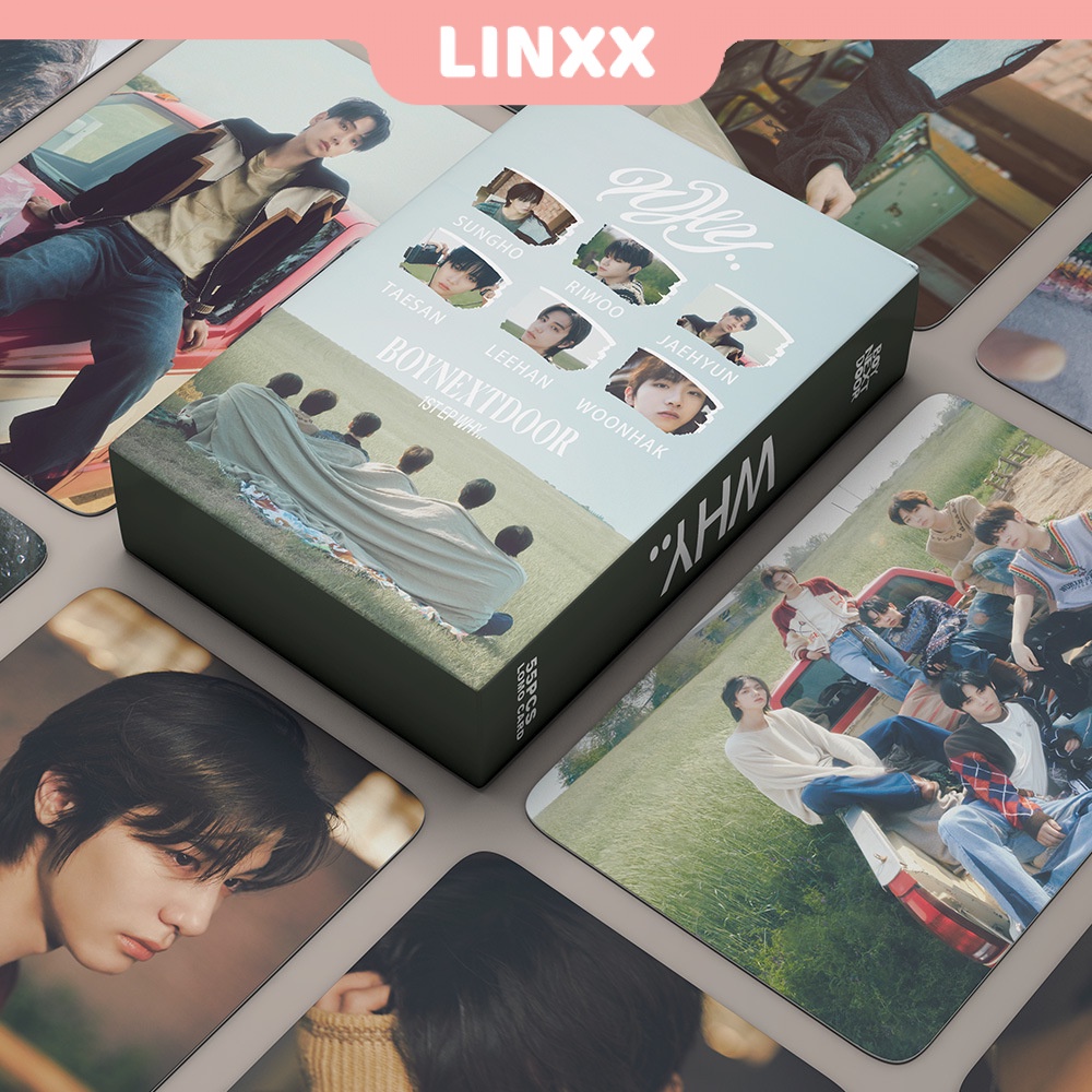 LINXX 55 Pcs BOYNEXTDOOR Oms Álbum Lomo Card Kpop Photocards Série