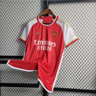 233/24 A-L Arsenal Camisa De Futebol Masculino Cinza