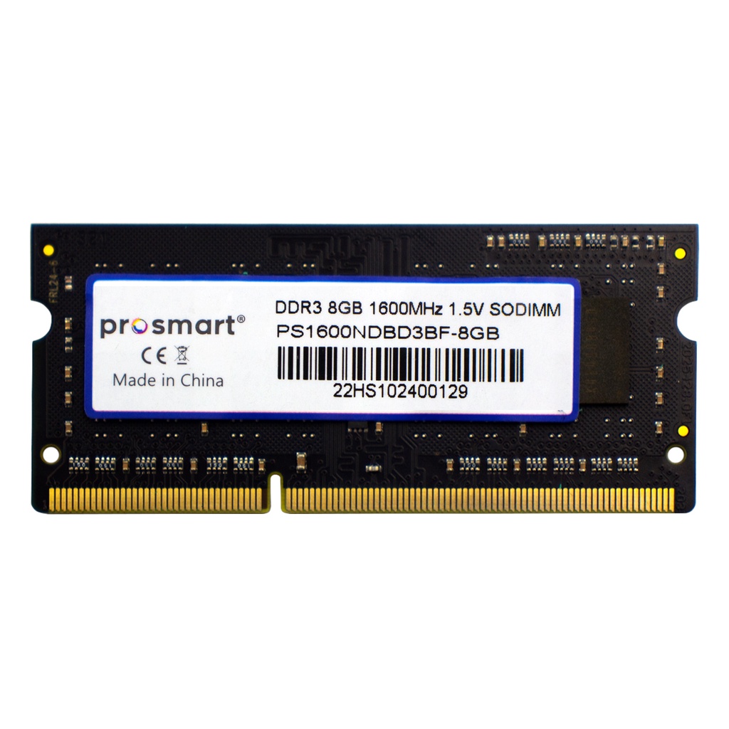 Memoria Ram DDR3 8GB 1600MHz 1.5V SODIMM Notebook