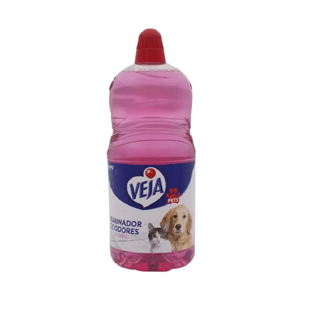 Eliminador De Odores Pets Veja Floral 2 Litros