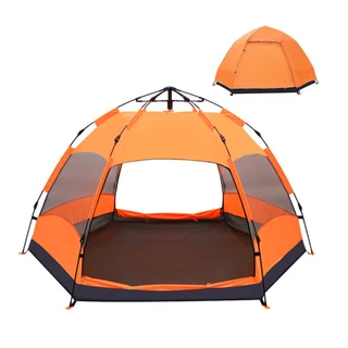 Barraca Camping Impermeável Automática 5/8 Pessoas Uso Duplo em Oferta na Shopee