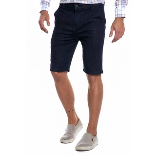 Bermuda Masculina Jeans Slim Denim Polo Wear Jeans Escuro