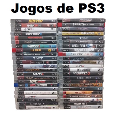 Jogos para PS3 - Original - Mídia Física - Semi-Novos