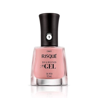 Esmalte Risqué Diamond Gel Cremoso Sal Rosa