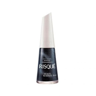 Esmalte Risqué Escuro De Salto No Asfalto