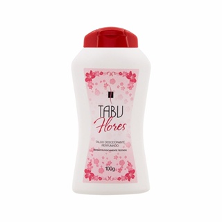 Talco Corporal Tabu Flores 100g