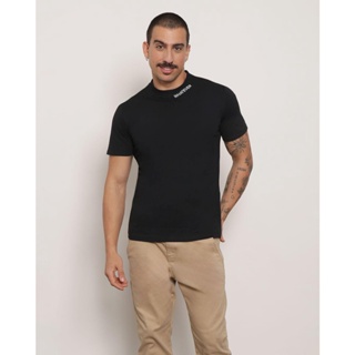 Camiseta Masculina Manga Curta Oversized Bordado Whatever Preta