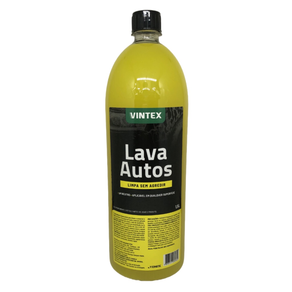 Shampoo Lava Autos 1,5L Vintex