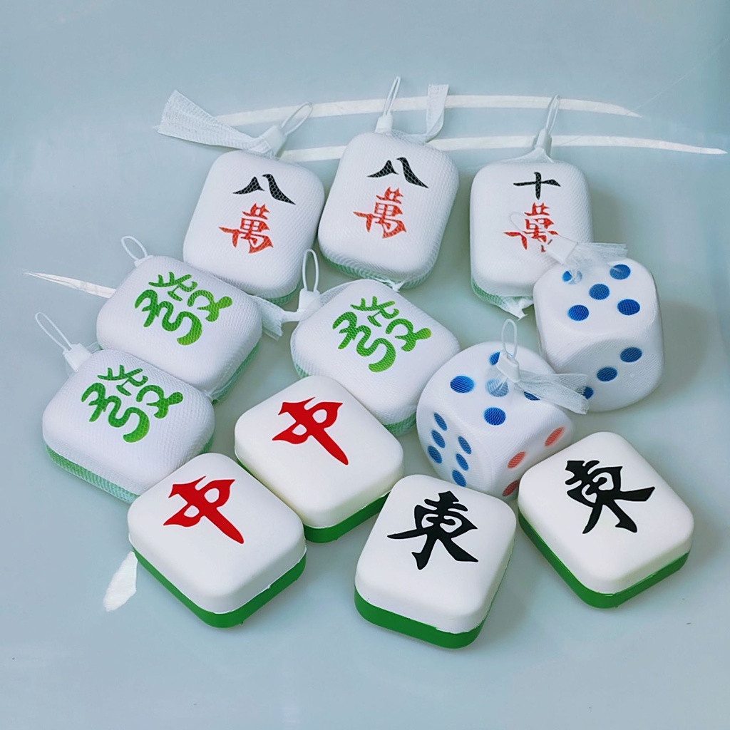 Jogo mahjong chinês para viagens, versão completa, 44 peças - AliExpress