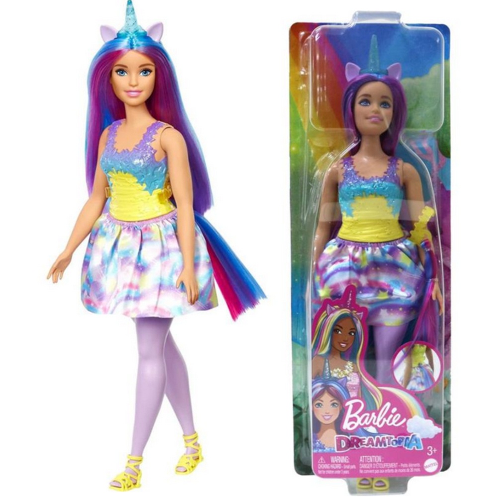 Boneca Barbie Dreamtopia Fada Roxa - GJJ98 GJK00 - Mattel - Dorémi  Brinquedos